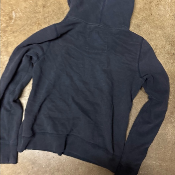 Hollister Women's Dark Blue Hoodie size medium - Picture 7 of 7